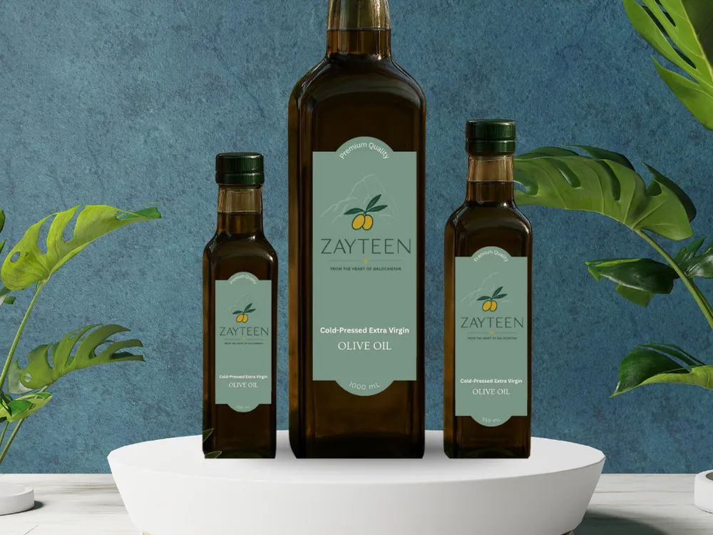 Both Zayteen olive oils together as a bundle